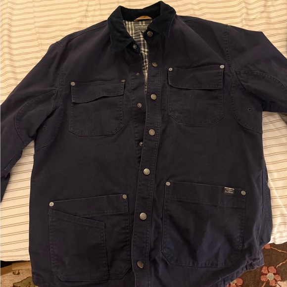 L.L Bean Men’s Navy Jacket - Picture 5 of 5